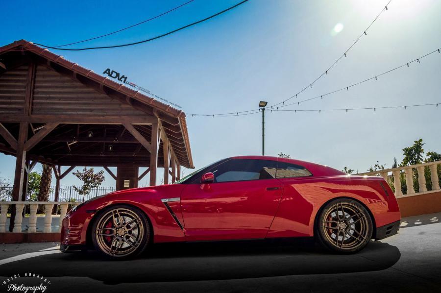  Nissan GT-R on ADV.1 Wheels (ADV005MV2SL) 2015 года  (фото 8 из 8)